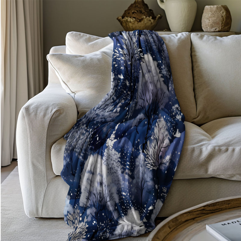 Throw Blanket, 60" W x 80" L