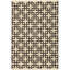 Maze Cotton Trellis Area Rug in Bark-1551445389