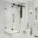Winslow 48" W x 36" D x 80" H Sliding Frameless Shower Enclosure with 3/8  Clear Glass&Base