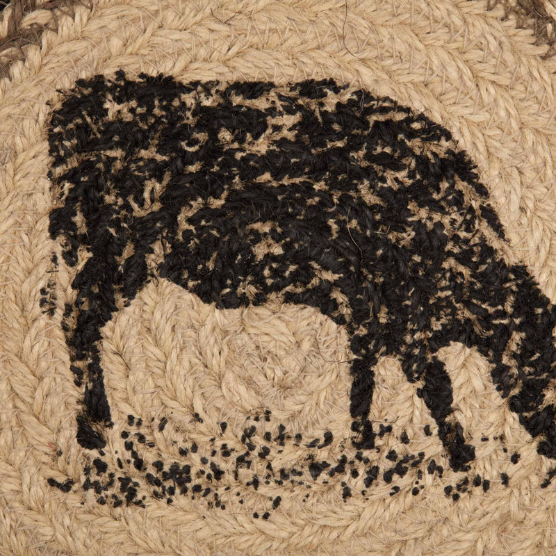 Sawyer Mill Jute Round 1 Piece Trivet