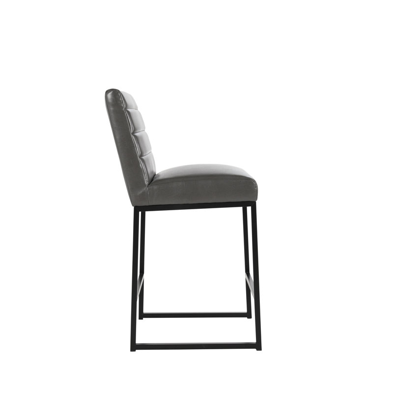 Seville Stool, Dark Gray, Counter Stool (26.2” Seat Height)