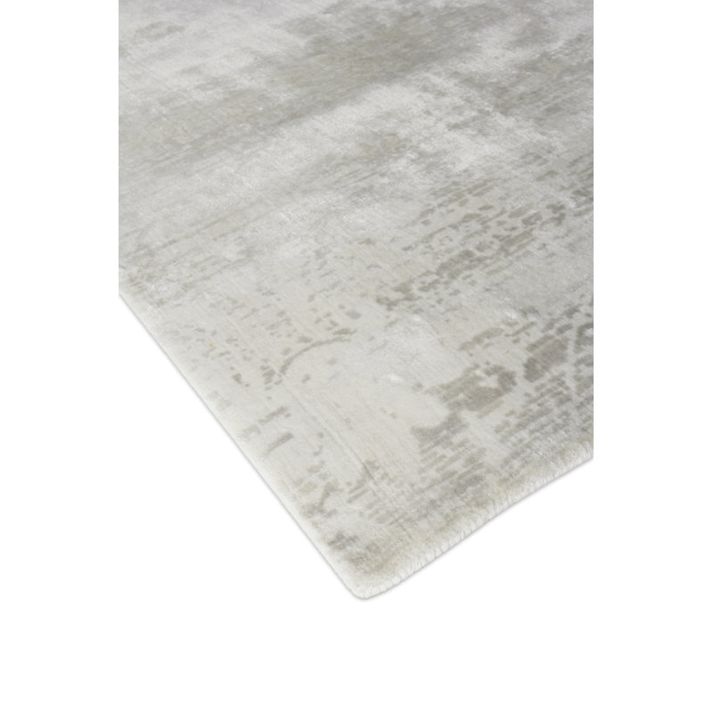 Koda Hand Loomed Area Rug in Metal, Rectangle 8' x 10'