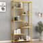 Étagère de rangement de luxe à plusieurs niveaux, présentoir à cosmétiques et armoire de présentation de bureau-130131096-130131092
