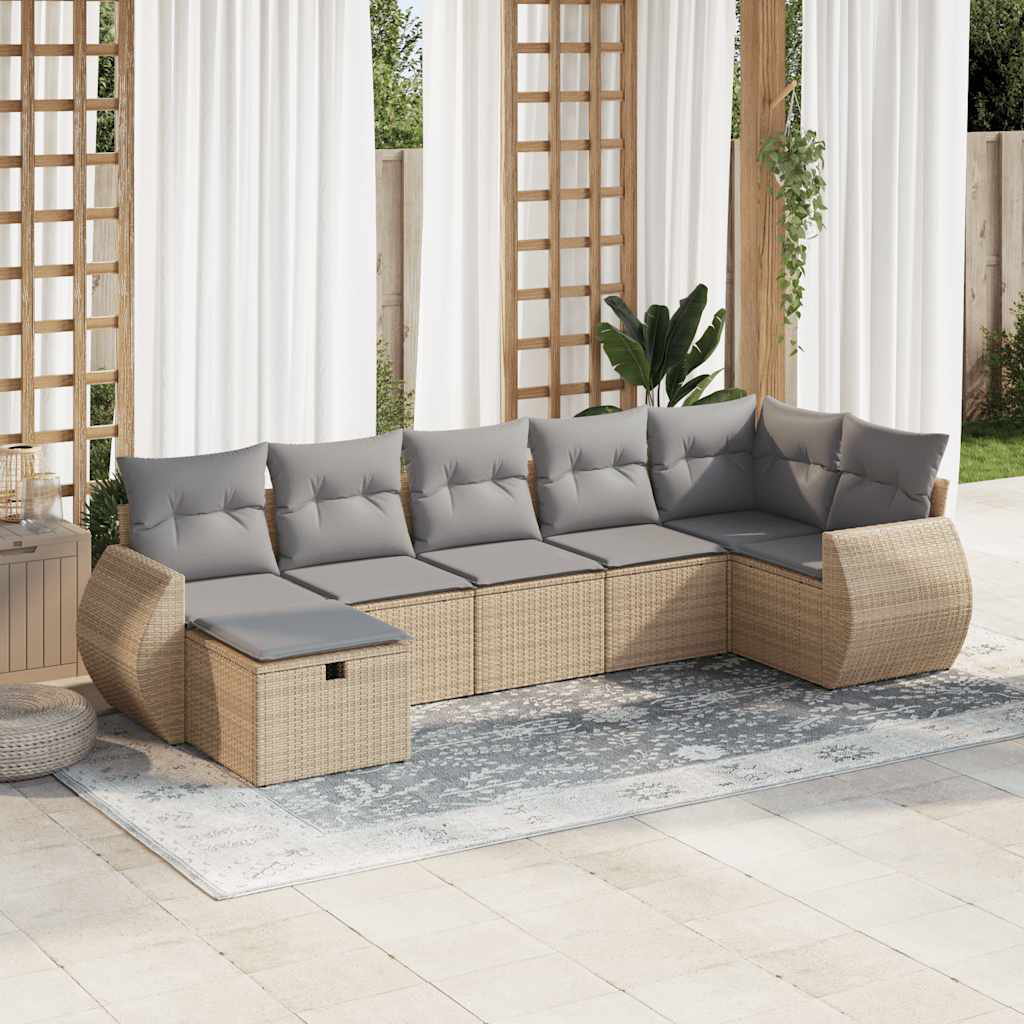 Gartensofa Sadir mit Kissen