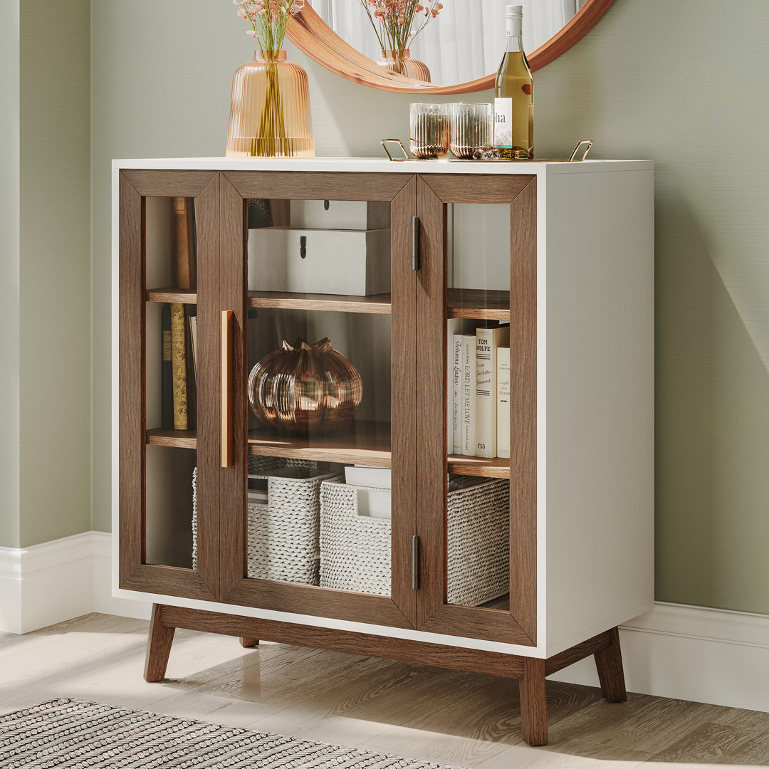 Cailem Curio Cabinet 31.5'' W Wade Logan® 