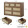 Commode 7 tiroirs Dearbhaile