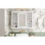 Pharmacie 35 po x 27,5 po, armoire de rangement murale pour salle de bain, armoire murale moderne avec miroir (ne pas inclure le meuble-lavabo)-2087953335