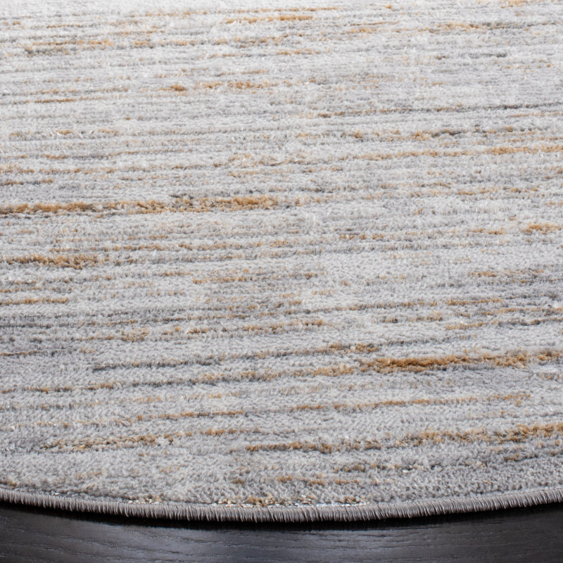 Tapis abstrait Korn Performance, Rond 6 pi 7 po