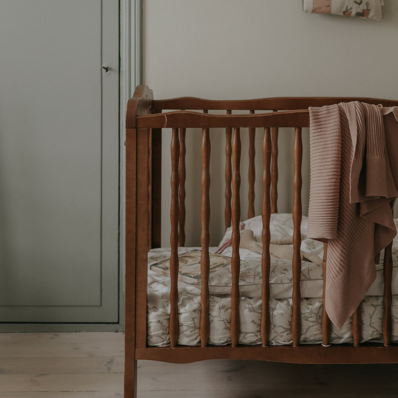 Animal Parade Crib Sheet, Ivory