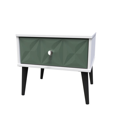 Carnlea 45cm W Manufactured Wood Bedside Table