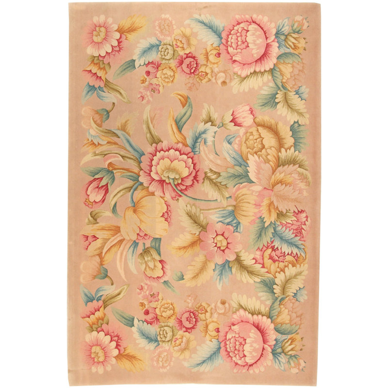  - Tapis «Savonnerie Vintage» - Taille 6 pi 7 po x 9 pi 10 po