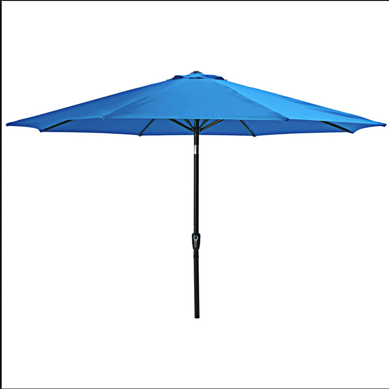 Parasol solaire à DEL avec manivelle