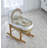 Moses Basket With Stand with Bedding with Mattress