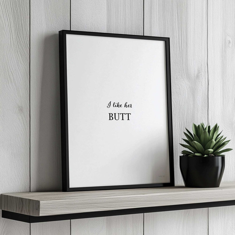 «I Like Her Bout» par Cindy Jacobs, reproduction d'art, L 30 x H 40, Tanné, Impression encadrée
