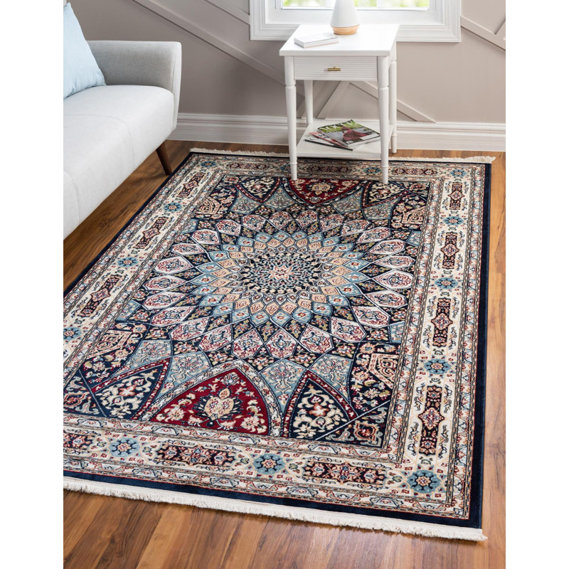 Kelayeh Oriental Indoor Rug, Rectangle 7'1" x 10'