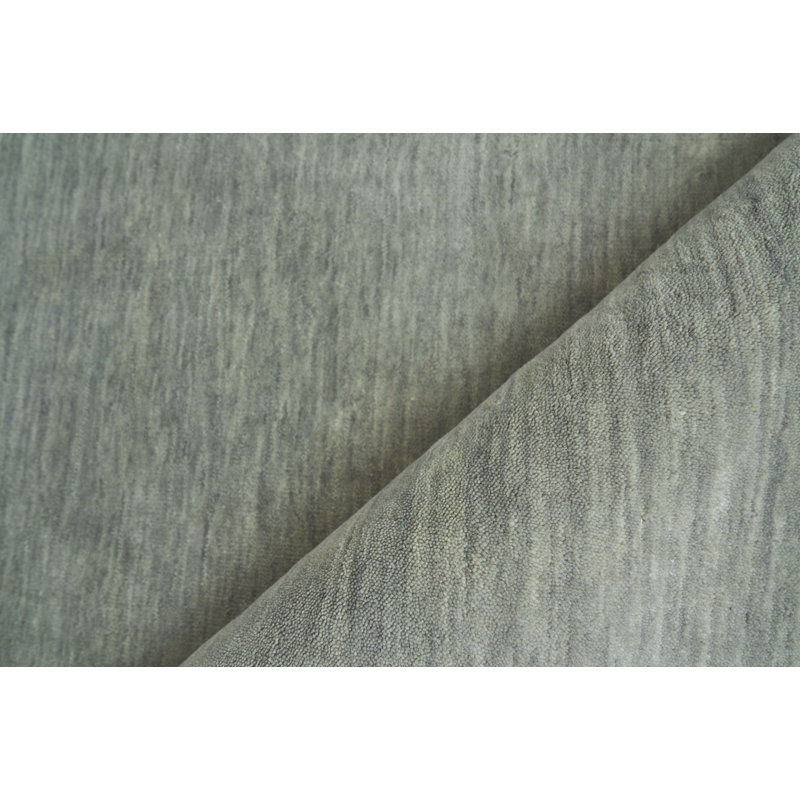Dove Wool Area Rug in Slate, Rectangle 14'7" x 17'