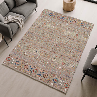 Premium Machine Washable Mayfield AMF2244 Navajo Rug