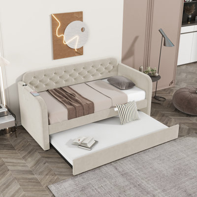 Cemaliye Upholstered Platform Bed by Lark Manor