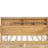 Wooden Full Size Daybed With Storage Shelves, Multi-Functional Bed With Two Storage Drawers And  Study Desk, Natural
