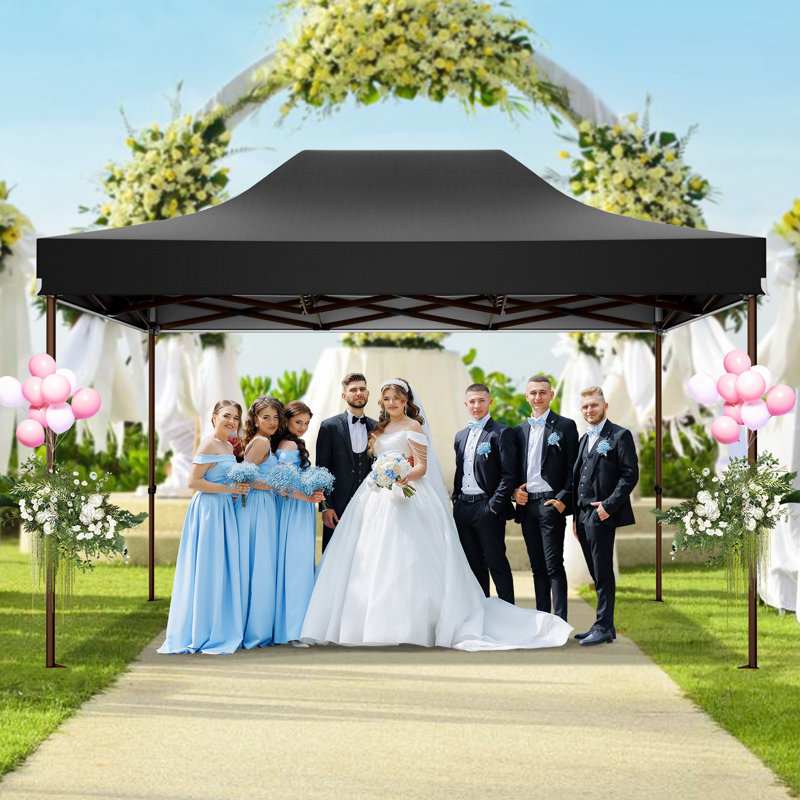 Classic  Gazebo – Timeless Design, Black