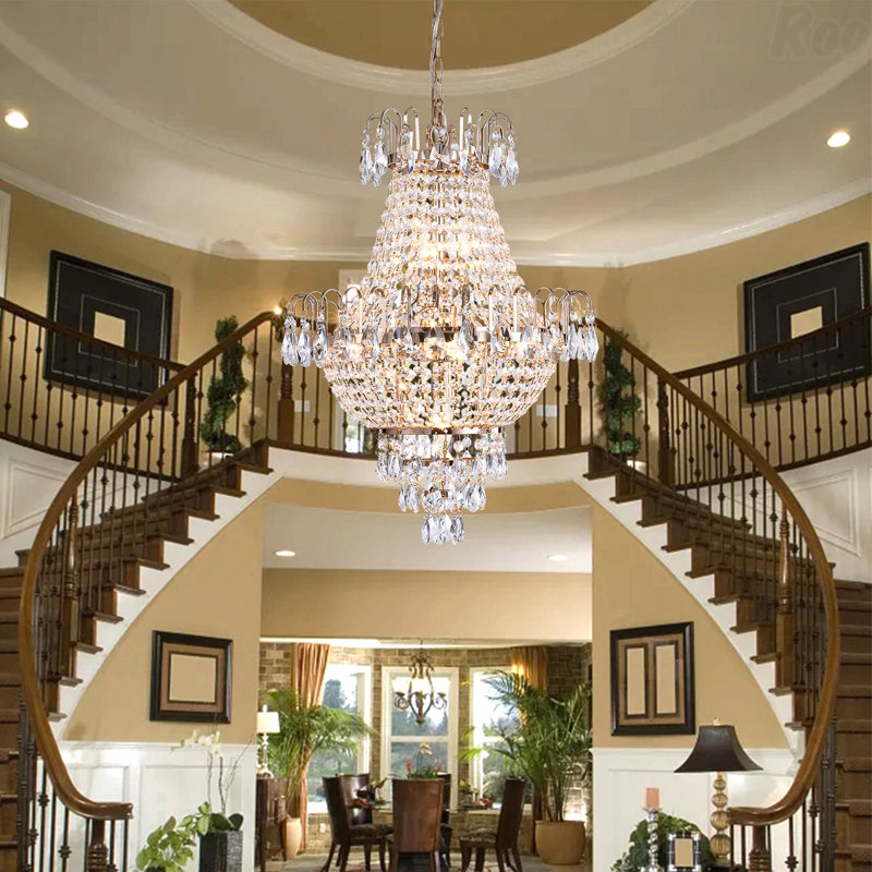 Plafonnier - lustres en cristal, grand design contemporain de luxe