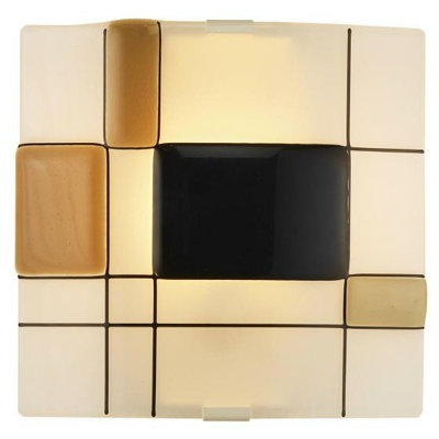 Glass 1 - Light Flush Mounted Sconce