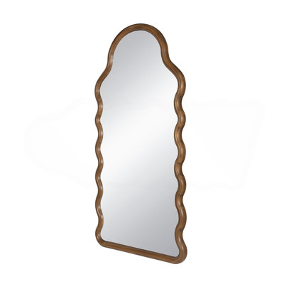 Arch Wood Mirror With Unique Frame