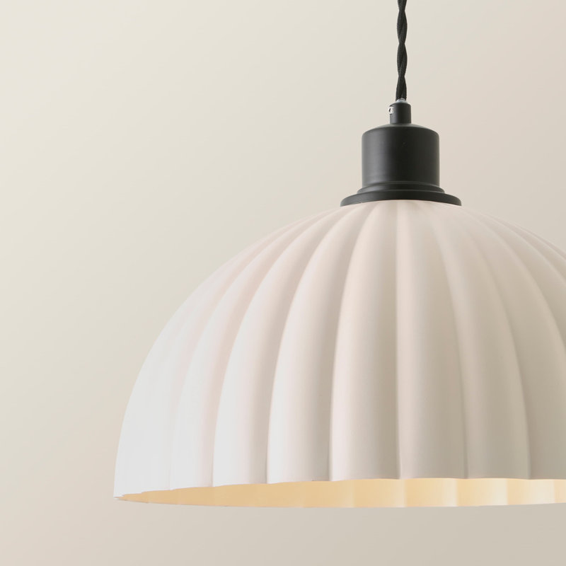1 - Light Satin Pendant, Matte Black, No
