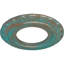 Médaillon de plafond H 9 po x l 9 po x P 0,5 po Claremont-27779708