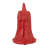Scarlet Stoneware Lobster Taper Holder