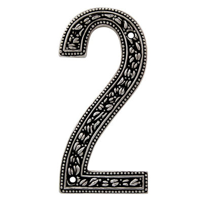 San Michele 4.75'' H Metal House Number