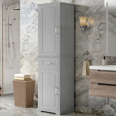 2- Door Bathroom Cabinet With A Drawer