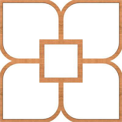Charpente de plafond décorative Olivia