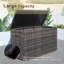 Coffre de terrasse en osier Seattle-124063433