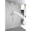 Douche de salle de bain murale de luxe, pomme de douche à pluie de 12 po avec système d'injection d'eau et d'air amélioré, tête, matériaux de construction