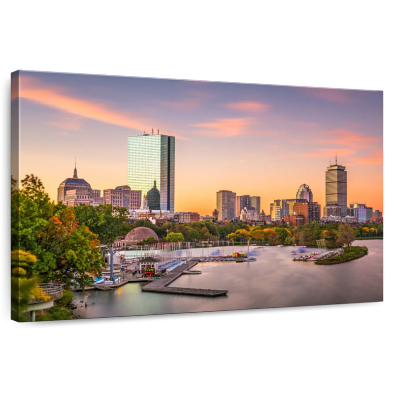Sireci Boston Skyline, 8" H x 12" W