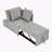Convertible Sleeper Chair With Adjustable Backrest-992985546