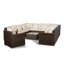 Yancey 5 Seater Rattan Corner Sofa Set