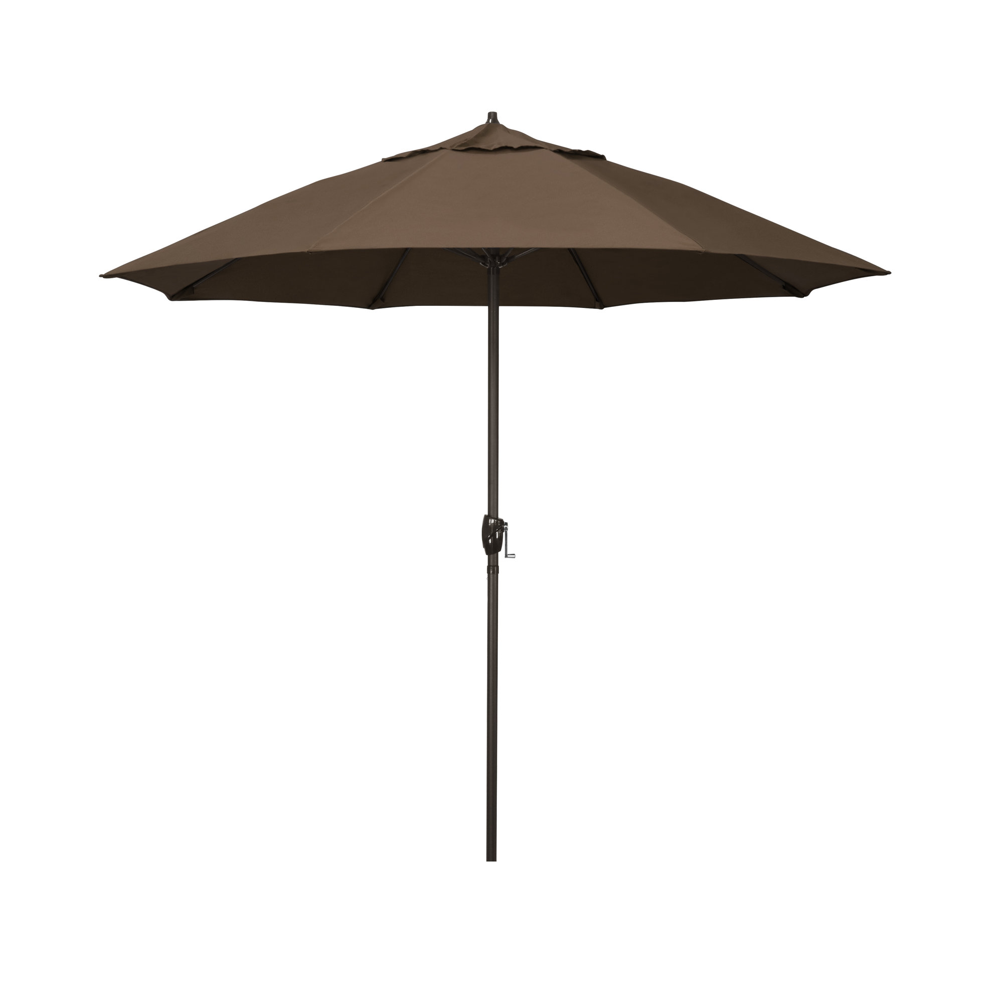 Gino 7.5' Market Sunbrella Umbrella, Cocoa