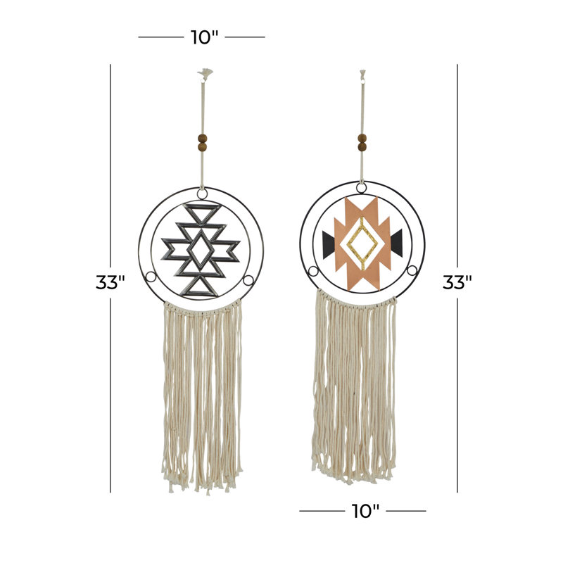 Handmade Boho Abstract Wall Decor