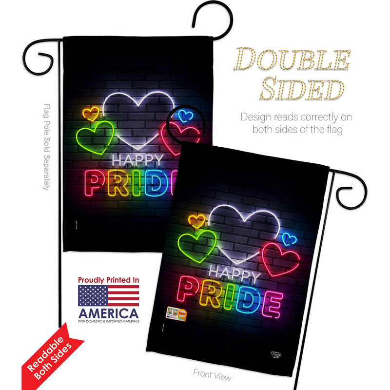 Double Sided 18.5'' H x 13'' W Polyester Kwanzaa Flag Set