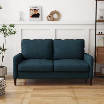 Hollymead 141Cm Recessed Arms Loveseat