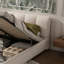 Double Upholstered Ottoman Bed With Storage And Soft Headboard