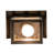 Seneca Solid Brass Flush Mounted Sconce