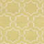 Tapis en laine / coton tissé à la main à plat Rodgers en ivoire / vert clair-606783204
