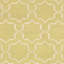 Tapis en laine / coton tissé à la main à plat Rodgers en ivoire / vert clair-606783214