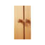 Youssouf 2 Door Solid Wood Wardrobe-720329296