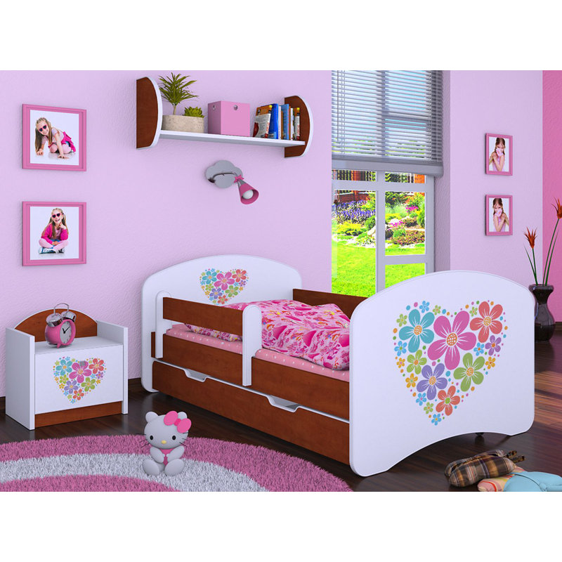 Mantorville Cabin Bed Themed Beds with Storage Included, Brown