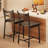 Gokdeniz Upholstered Stool with Metal Frame-25190710