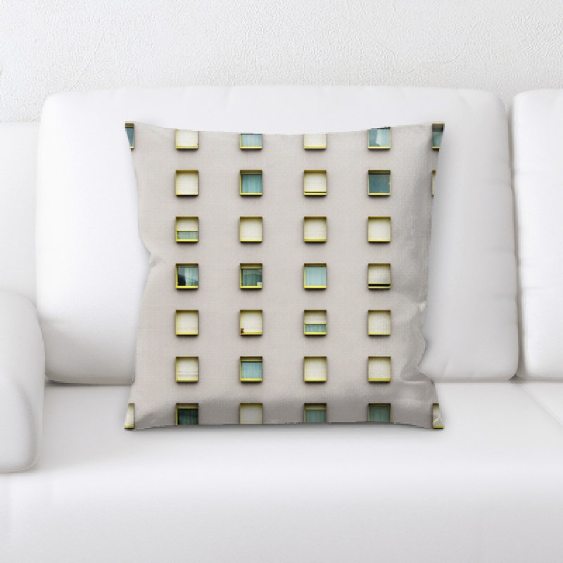 Microsuede Throw Pillow